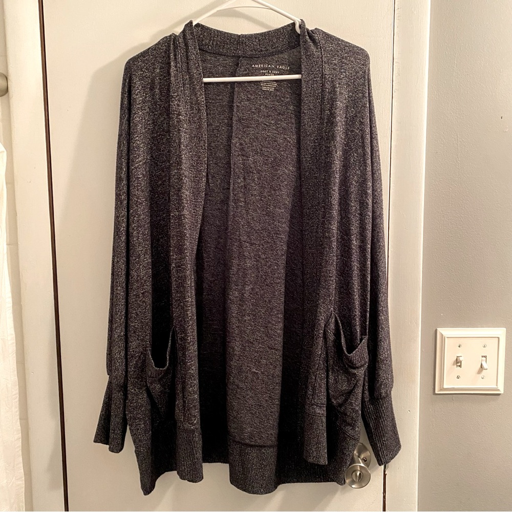 American Eagle Soft & Sexy Plush Cardigan